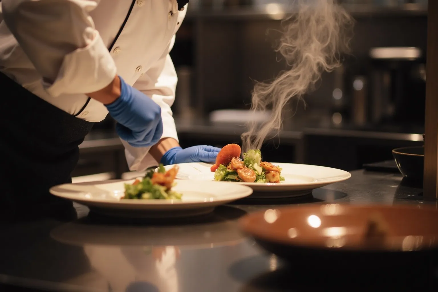 A pass in the kitchen