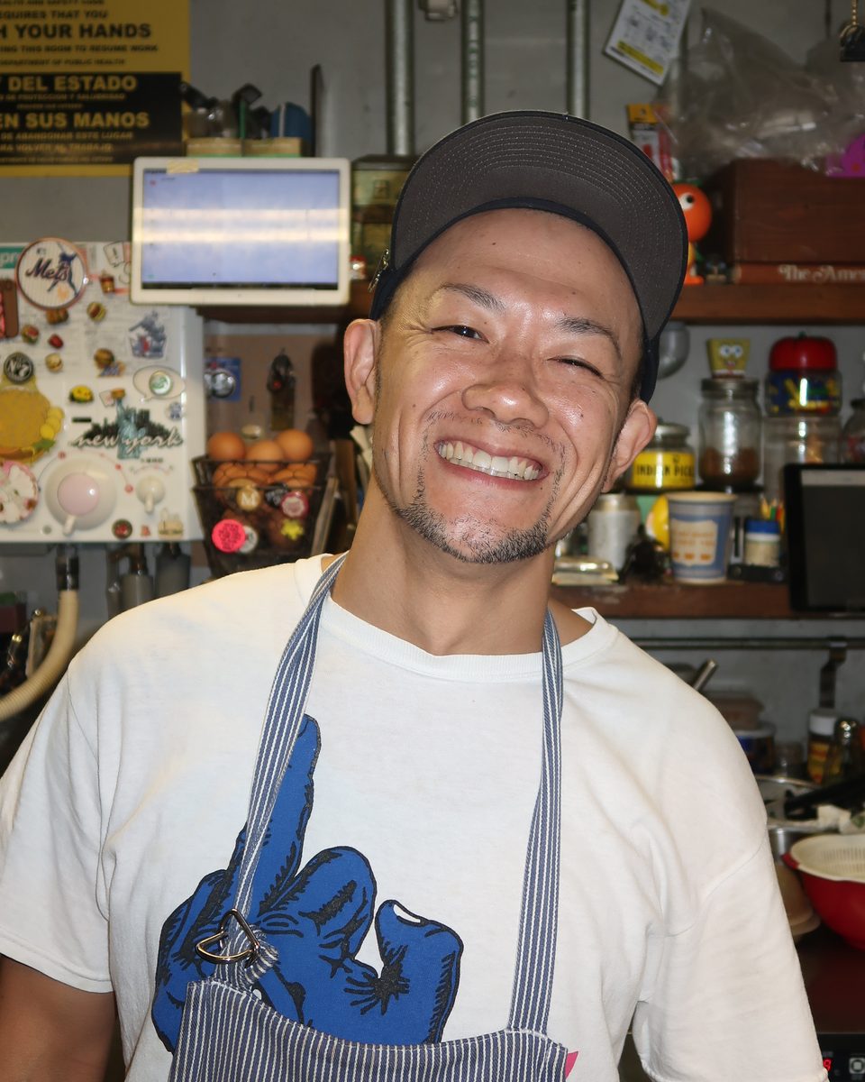 ISLETの小島さん、中野の店のキッチンで
